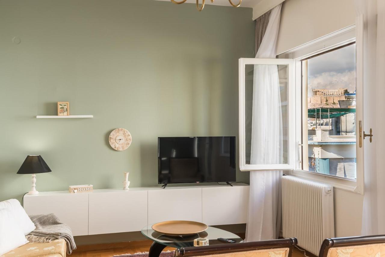 Sophisticated Family House With Acropolis View Apartment เอเธนส์ ภายนอก รูปภาพ